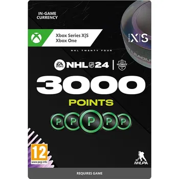 Počítačová hra NHL 24 - 3,000 NHL POINTS - Xbox Digital