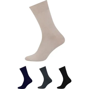 Pánské ponožky Pánské ponožky Steven Garniturowe Bambus 50XUOE, Béžová 44-46 i384_74964252