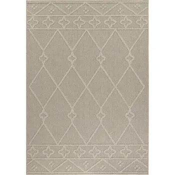 Koberec Hans Home Kusový koberec Patara 4955 Beige – na ven i na doma - 80x150