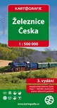 Železnice Česka 1:500 000 - Kartografie…