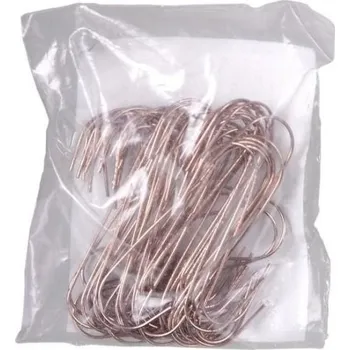 Vánoční dekorace Vánoční háčky na stromeček měděné 948416