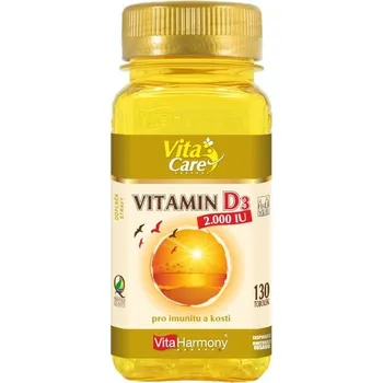 VitaHarmony Vitamin D3 2000 IU 50 mcg 130 tob.