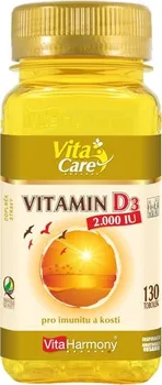 VitaHarmony Vitamin D3 2000 IU 50 mcg 130 tob.