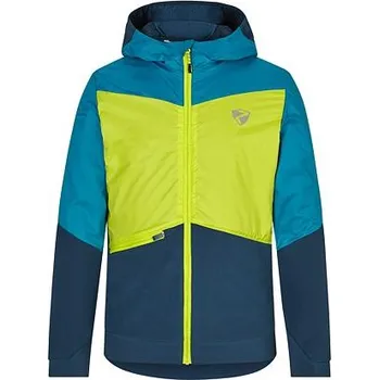 Cyklistická bunda Dětská zateplená bunda Ziener Naile Jr - teal crystal na běžky, skialpy, kolo velikost 128-134
