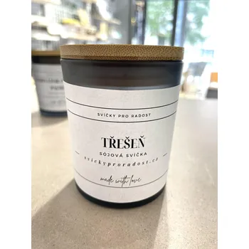 Svíčka Sójová svíčka Třešeň - Svíčky pro radost 0001355