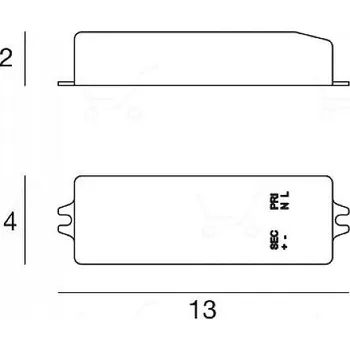 Příslušenství pro svítidlo LineaLight LED driver KIT72, 20W, 230V