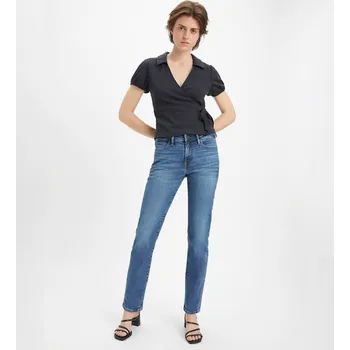 Dámské oblečení Levi's® 712™ Slim dámské džíny A6199-0003 Modrá W30/L34