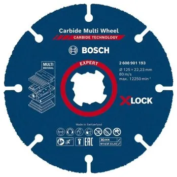 Řezný kotouč Kotouč řezný Bosch Expert Carbide Multi Wheel 125mm X-LOCK 2608901193