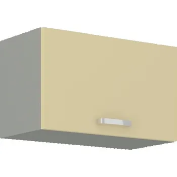 Kuchyňská skříňka Kuchyňská horní skříňka KARPO 60 GU 36 1F, krémový lesk/šedá