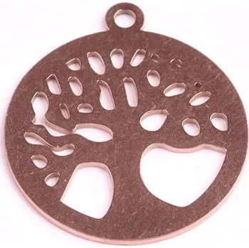 Přívěsek Ocelový přívěsek na krk strom života č.3