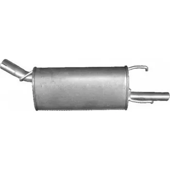 Zadní díl výfuku Výfuk Opel Corsa B, 1.0i-12V, 1996-2000, zadní díl IZAWIT 21801