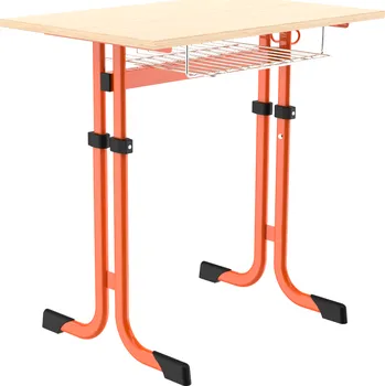 Zahradní nábytek Školní lavice MULTIP - jednomístná, stavitelná