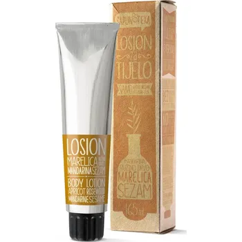 Sapunoteka Body Lotion Apricot 165ml - Tělový krém s meruňkovým a sezamovým olejem