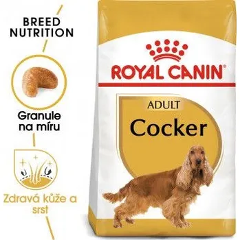 Krmivo pro psa Royal Canin Cocker Adult granule pro dospělého kokršpaněla 3kg