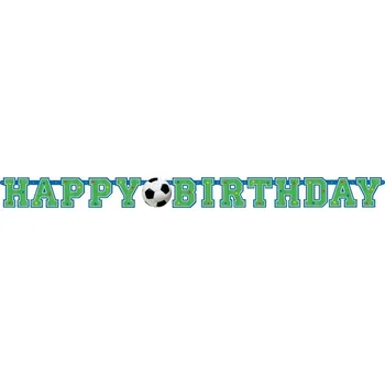 Narozeninová girlanda Fotbal