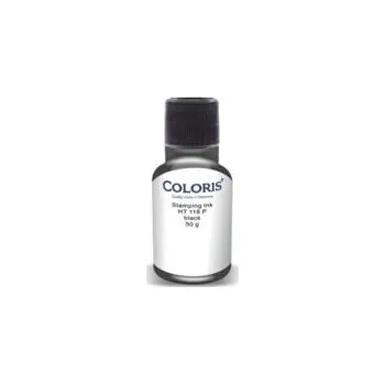 Barva COLORIS HT 118 P, 50ml, černá