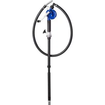 Čerpadlo Manutan Expert Ruční klikové čerpadlo na neagresivní kapaliny, s hadicí