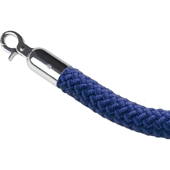 Řetěz HAPPY END Pletené lano pro zahrazovací sloupek, 2 m, tmavě modrá - CV 820.70