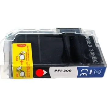 Canon PFI-300R 4199C001 červená (red) kompatibilní cartridge