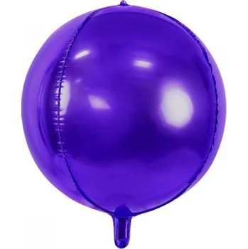 Fóliový balónek koule - fialový