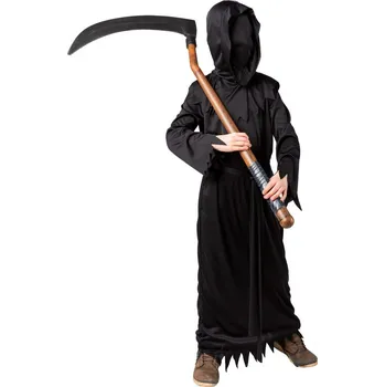 Karnevalový kostým Dětský kostým - Smrtka 116/128