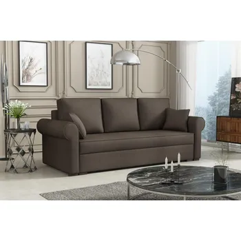 Pohovka Pohovka Megan tmavě hnědá