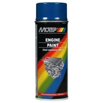 Barva ve spreji Motip 04094 Barva na motory modrá ve spreji 400ml, 004094