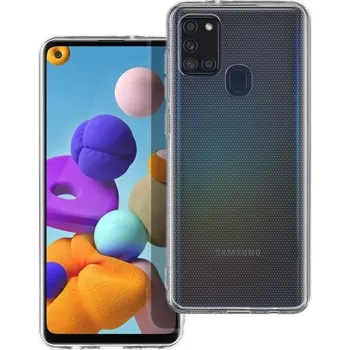 Pouzdro na mobilní telefon OEM Pouzdro CLEAR CASE 2mm BULK (big hole) SAMSUNG Galaxy A21S