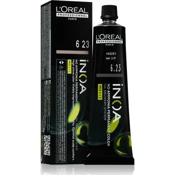 Barva na vlasy L’Oréal Professionnel Inoa permanentní barva na vlasy bez amoniaku odstín 6.23 60 ml