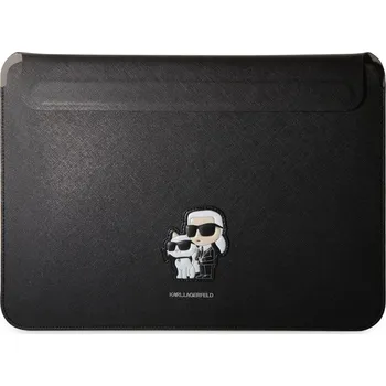 pouzdro na notebook Karl Lagerfeld Saffiano Karl and Choupette Sleeve 14" (KLCS14SAKCPMK)
