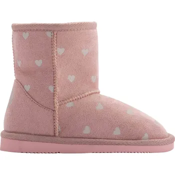 Dívčí zimní obuv Coqui Dětské válenky Powder Pink Hearts