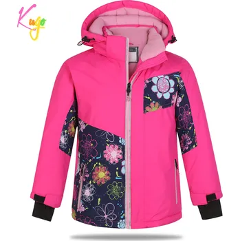 Dívčí bunda Dívčí zimní bunda - KUGO PB3889, růžová Barva: Růžová, Velikost: 98
