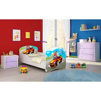 Dětská postel Dětská postel - Závodní auto 180x80 cm
