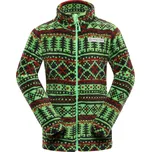 Dětská mikina Alpine Pro ELKINI 5 - zelená / 92/98