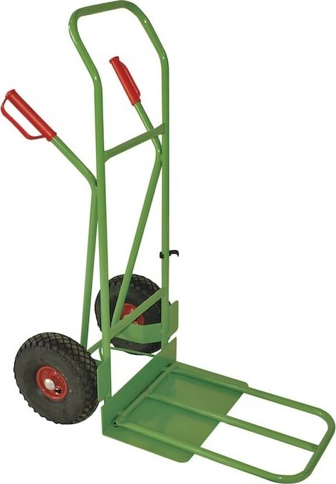 Rudl 045A • NA PNEU | nosnost 350 kg, lopata až 620×400 mm, kola 300 mm