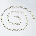 Dámský náhrdelník zlato mix 585 45-1731 délka 50 cm