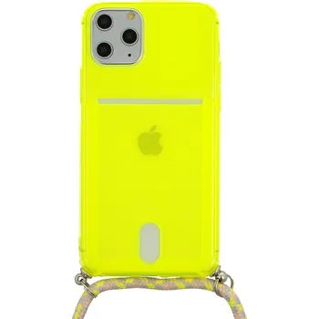 Pouzdro na mobilní telefon Pouzdro STRAP Fluo pro Iphone 12 Mini Lime