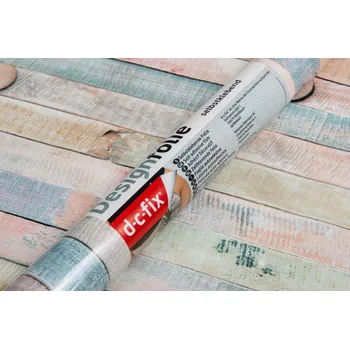 Tapeta Samolepicí fólie d-c-fix Rio prkna barevná 67,5 cm x 2 m 3468094