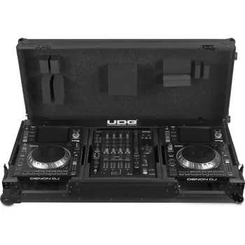 DJ technika UDG Ultimate Flight Case Denon Set SC5000/X1800 Black Plus (Transportní kufr pro Denon set)