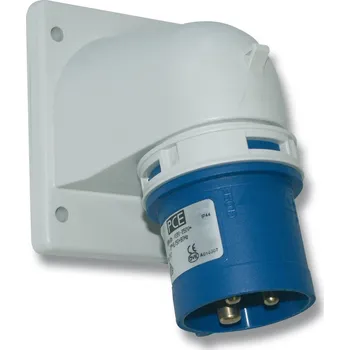 Elektrická zásuvka PCE Přívodka 32A/400V 5-pól. IP44 vest. úhl. PC-77725-6