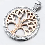 Dámský přívěsek stříbro 925 zirkon - strom života TAGHST-13298