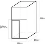 Stavebnice voliéry 1x1x2m ECONOMY