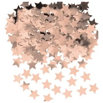 Konfeta Konfety hvězdičky - růžové zlato