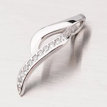 Šperk Dámský přívěsek bílé zlato 585 zirkon GZ2350B