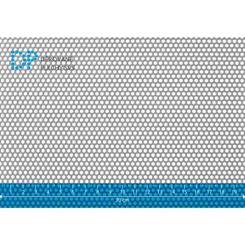 Plech Děrovaný plech Rv 2.5-4 ocel, 2x1000x2000 mm
