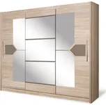 DOME - skříň DO4-24, Dub Sonoma/Capuccino