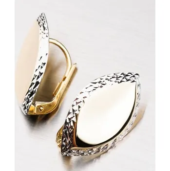 Náušnice Dámské náušnice zlato mix 585 visací 42-31719