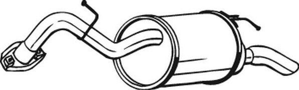 BOSAL 280-161 Endschalldämpfer Für VW Produktbild-Vorschau 6