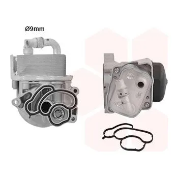 Chladič motoru Olejový chladič, motorový olej VAN WEZEL 06013412