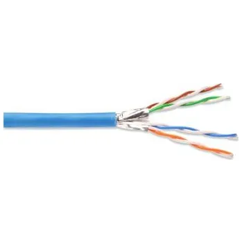 Kabel PremiumCord CAT6A FTP Kabel 4x2,drát AWG23,čistá měď 1m LSOH